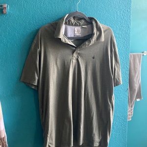 XL olive Green Volcom Polo